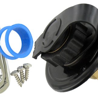 Water Inlet, 2-3/4 MPT, Black, Carded