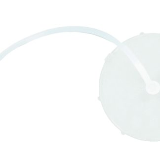 Gravity Water Inlet Cap, White, Carded