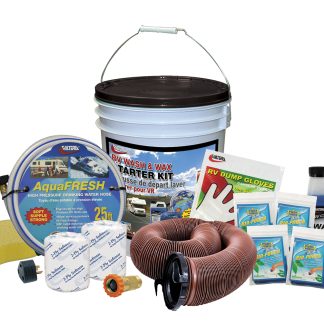 Deluxe Starter Kit In A Bucket With Sponge And Wash & Wax