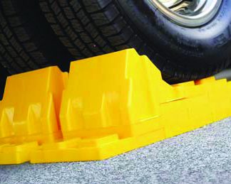 Leveling Block Wheel Chock, 2 Pack