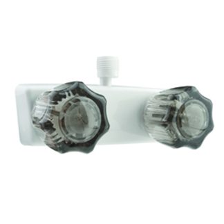 RV Shower Faucet - Bisque Parchment