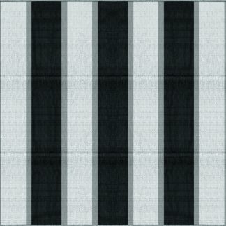 Outdoor Mat - 6' X 9' Stripe, Charcoal/white