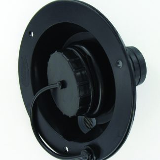 Gravity Water Inlet, Black, Bulk