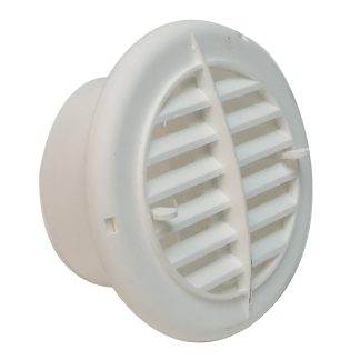 Round Register, White, Carded