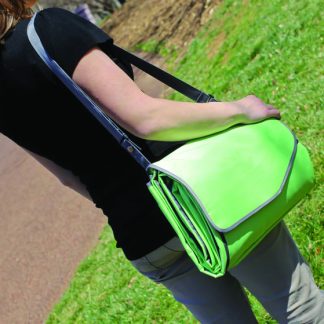 Picnic Blanket W/ Carry Strap, Chartreuse, 57 X 57