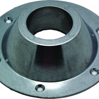 Round Flush Mount Pedestal Base - Chrome