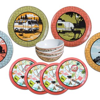 Camp Casual Melamine Dish Set