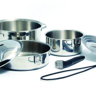 Ss Cookware, 7 Pc Nesting Set (camco)