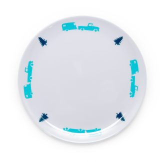 Salad Plate, Trailer/Tree Pattern
