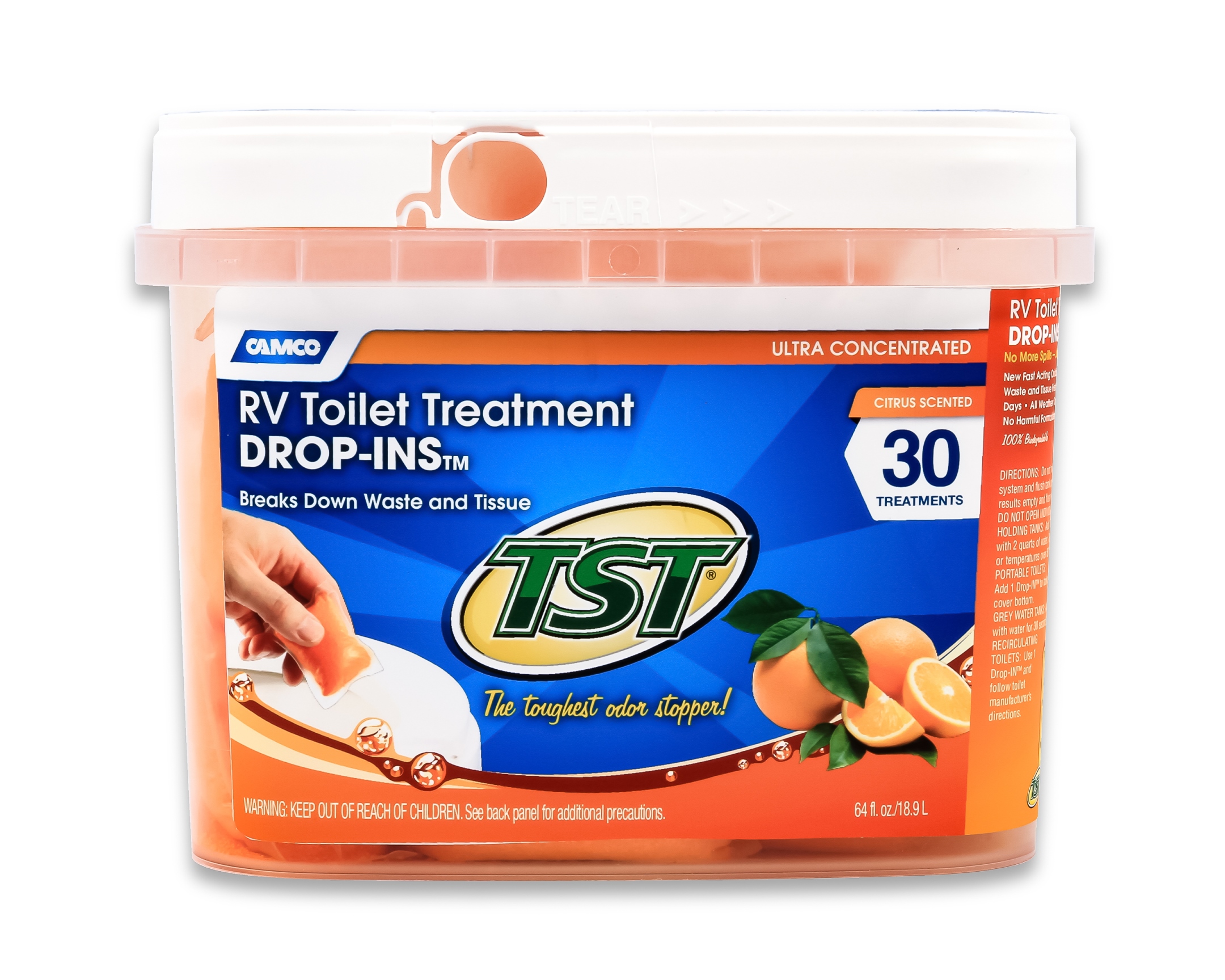 TST Orange Drop-Ins, 30/bucket
