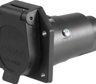 7-Pole Plastic Connector, Car End - Pkg.