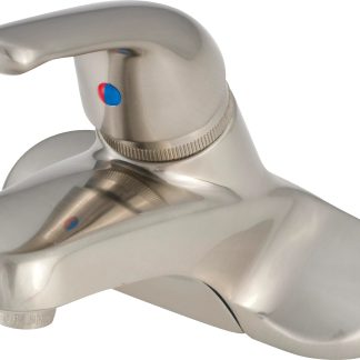 Single Handle Metal Lav W/ Blade Handle Nickel