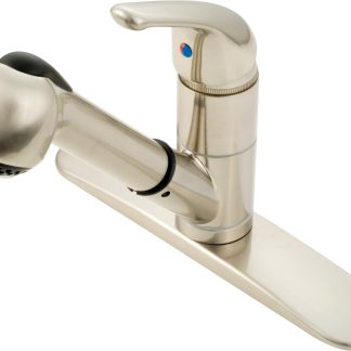 Single Handle Metal Kit W/ Pull-Out Spt Nickel
