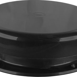 Mushroom Style Plumbing Vent (Black),1 Pack