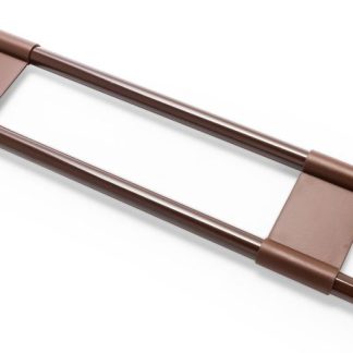 RV Refrigerator Double Bar Set - 16 To 28 Brown