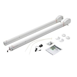 Universal Awning Hardware - Solera Power 18v 69 - Infinite - Am Kit - White