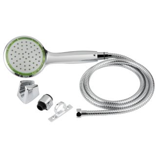 Pressure Assist RV Shower Wand & Hose Kit - Chrome Polished