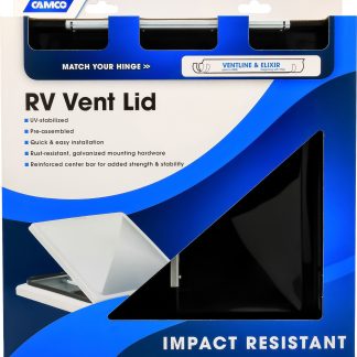Vent Lid, Ventline Pre'08/elixir'94-Up Black (polycarb)