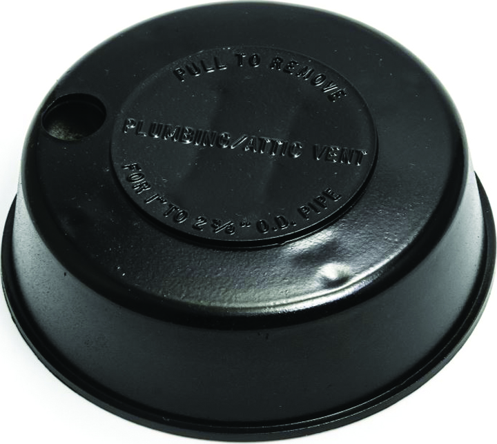 Replace All Plumbing Vent Cap, Black