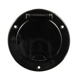 Electric Cable Hatch W/ Back, White