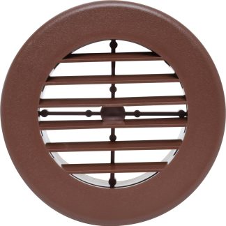 A/C Register, Non-Dampered, Walnut, Carded