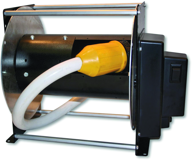 Cord Storage Reel For Detachable Cords