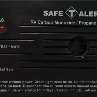 Combination Carbon Monoxide/propane Alarm - Black Flush Mount 12 Vdc Hard Wire