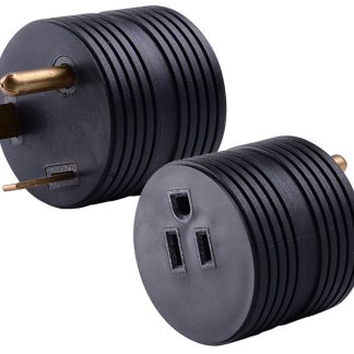 30am-15af Adapter Plug, Round, Carded
