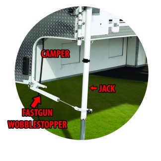 Fastgun Wobblestopper (square Jacks)