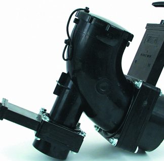 Heel Inlet Rotating Valve, 3 Hub X 1-1/2 Hub X 3 Bayonet Cap