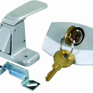 Camper Door Latch, Silver