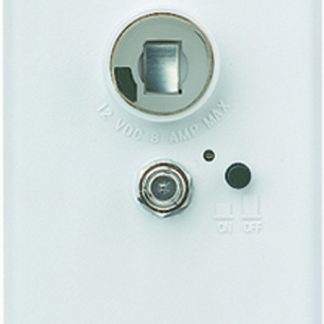 Wall Plate Power Supply, 2-Way , Cable Input, White
