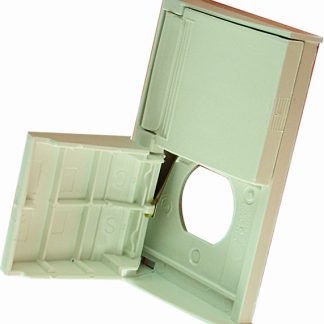 White Snap Cover-Plate Only