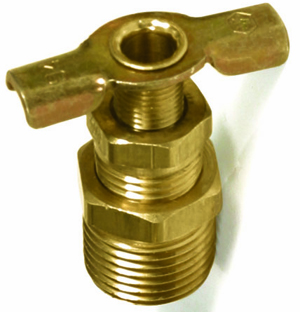 Wh Drain Valve - Brass Rv, 1/2 (skpk) Llc