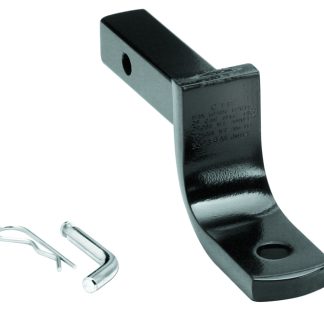 Class I 1-1/4 Drawbar Kit, Drawbar (2000 Lbs. W/3/4 Ball Hole 6-5/8 Length X 2-1/8 Rise X 2-3/4 Drop), Pin And Clip, Black