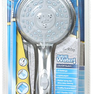 Shower Head Kit-Chrome W/ Oos Includes Hose, Head, Mount & Hardware
