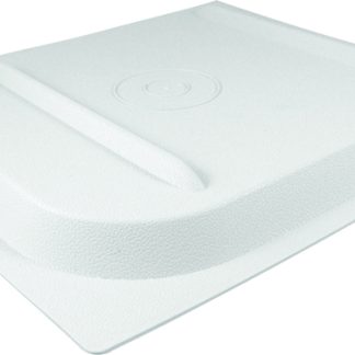P Series Screen Door Slide, White, Boxed