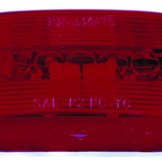 Red Oblong Clearance and Side Marker Light w/Reflex