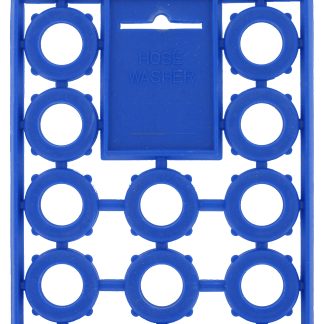 Hose Washers, Blue, 10 Per Card