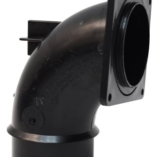 90u00b0 Ell, 3 Spigot X 3 Rotating Flange