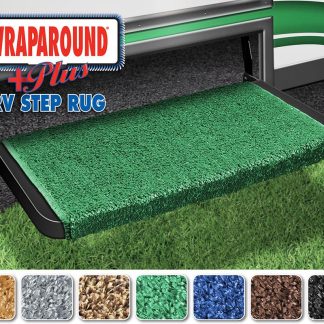 Wraparound+plus RV Step Rug (20 Wide) - Green