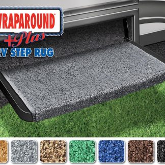 Wraparound+plus RV Step Rug (20 Wide) - Stone Gray