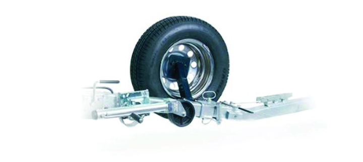 Spare Tire Mount Black F/rent A Kaddy