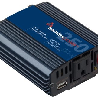 Modified Sine Inverter, 12V, 115 VAC, 250W W/USB Charge Port
