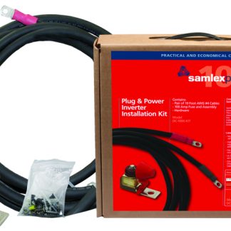 Fusible 100AMP-12V Onduleur 600-1000Watts & 24V 600-2000 Watts.