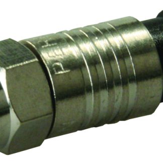 RG6 Compression Fitting, 25/Bag