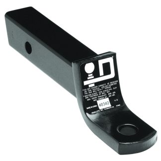 Quick-Loading Ball Mount, 7,500 Lbs. Gtw, 1 Ball Hole, 8-1/2 Length, 3/4 Rise, 2 Drop, Black
