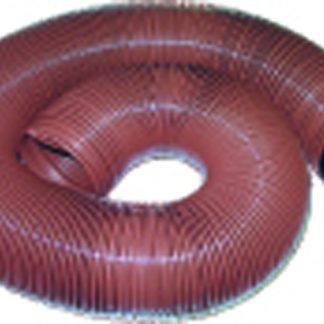 EZ Flush Hd Drain Hose, 20', With T1024, Bronze, Bagged