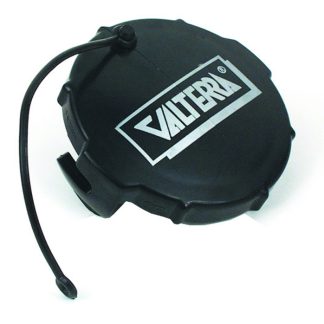 Waste Valve Cap, 3 Bayonet, Black, Bulk