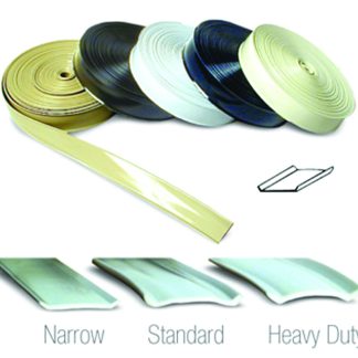 Heavy Duty Vinyl Insert Trim Molding - 1 X 100' - Col White